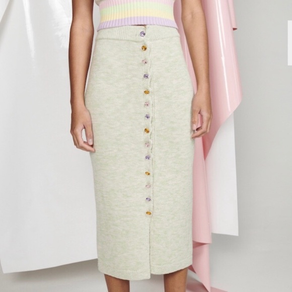 Olivia Rubin Vanessa space dye knit skirt XS - Picture 3 of 7